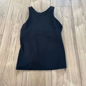 Athleta raceback workout tank top with built in bra size medium